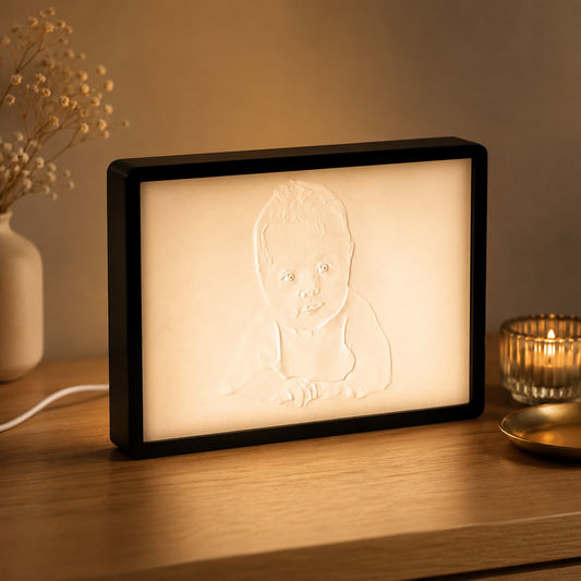 Gepersonaliseerde Lithofaanlamp